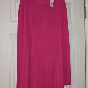 J. Crew Pleated Skirt